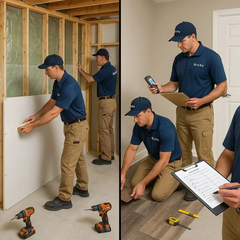 Repairs and Reconstruction process in Pawcatuck, CT